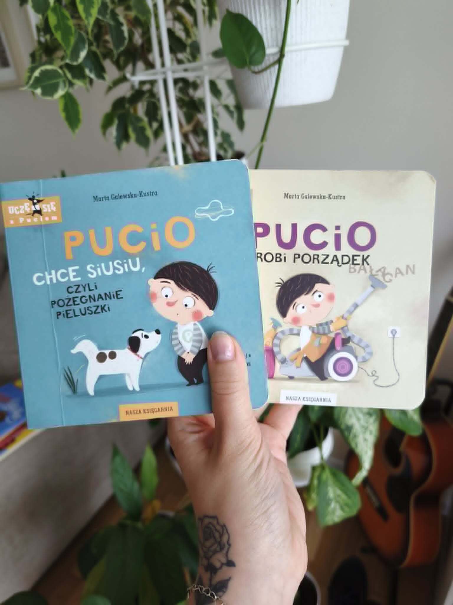Pucio — książki dla 2-latka rozwijające mowę