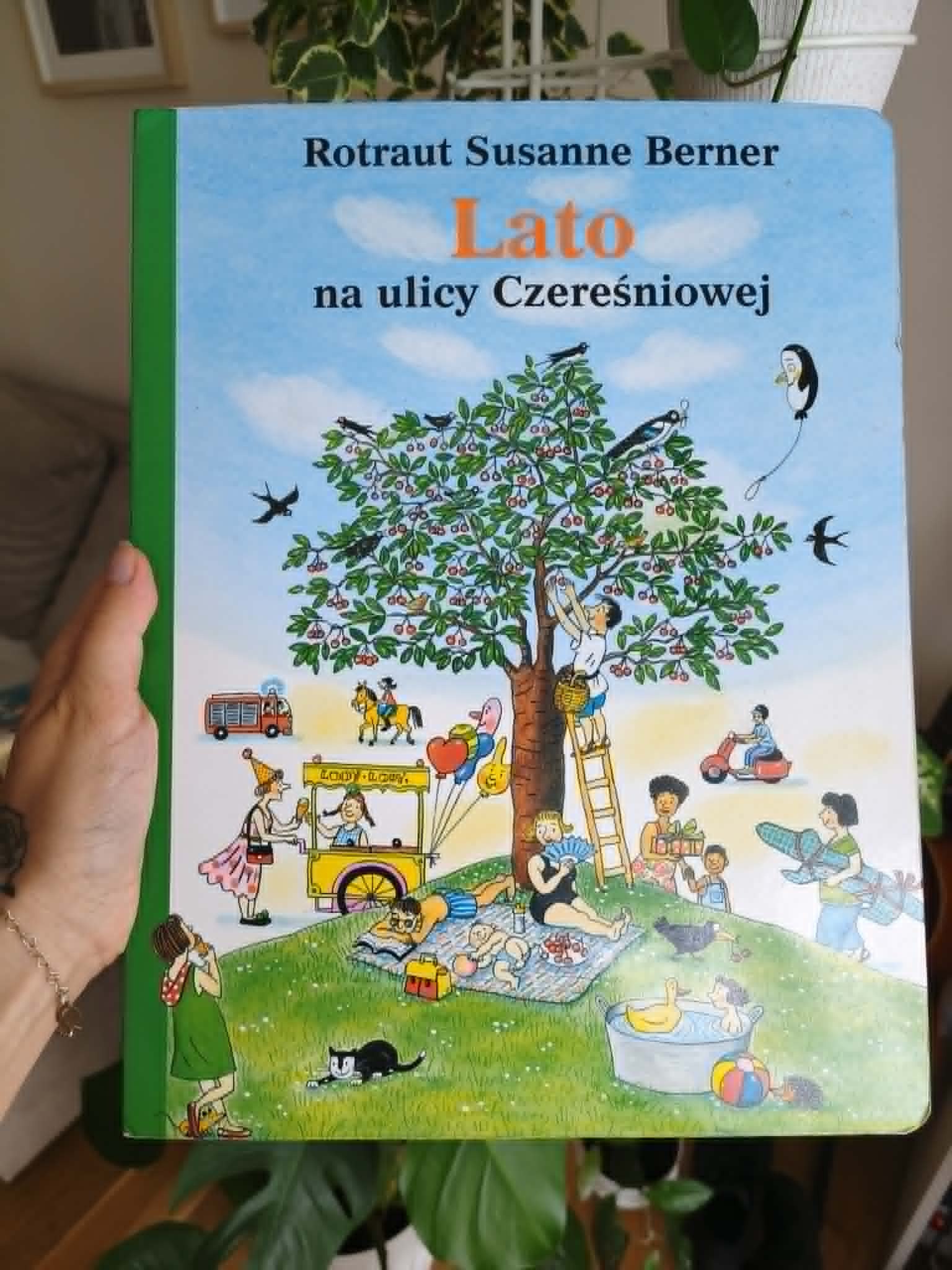 Lato na ulicy Czereśniowej — książka dla dzieci