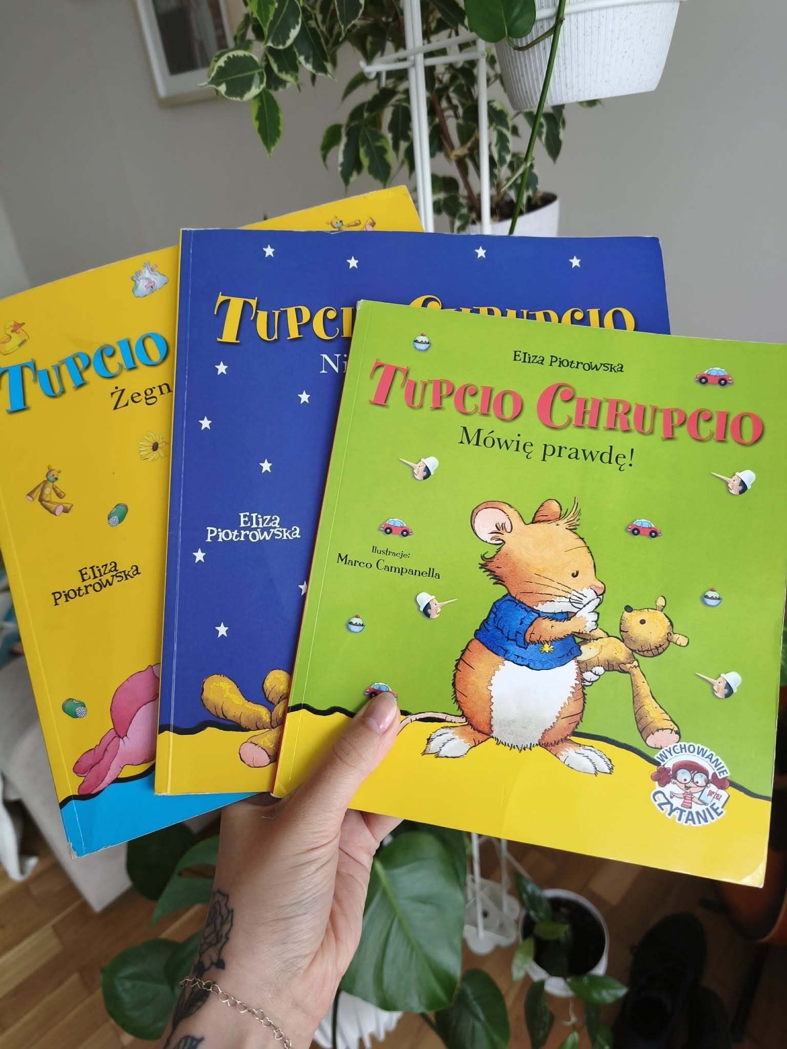 Tucpio Chrupcio — książka dla 2-latka